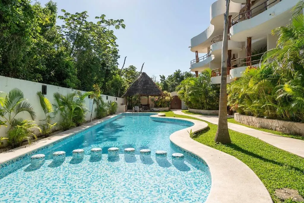Selva 202 Kaax Na Confortable 1Bd Apt Tulum 0*,  México
