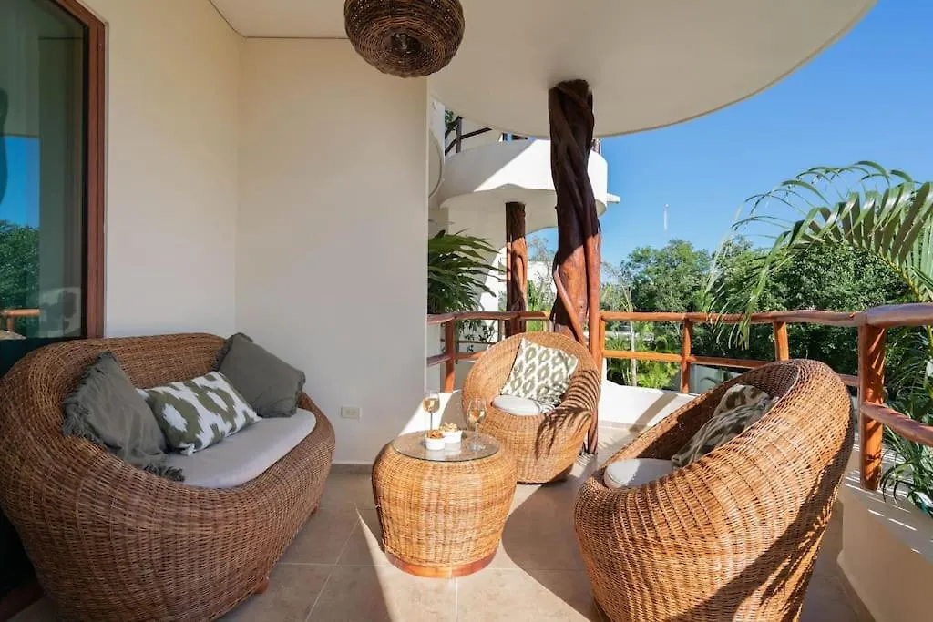 Selva 202 Kaax Na Confortable 1Bd Apt Tulum México