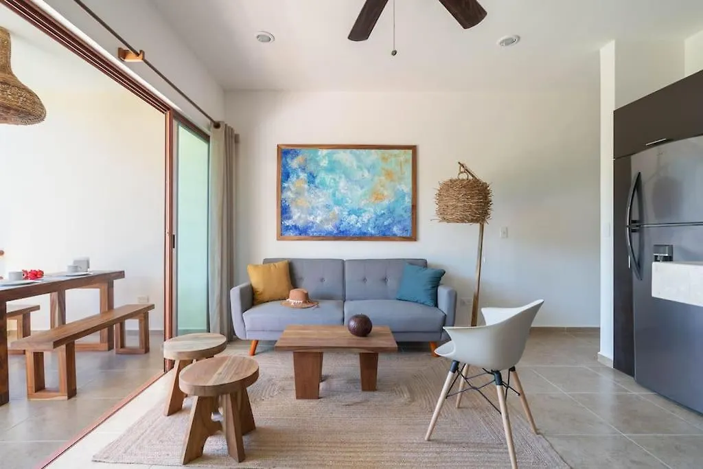 Selva 202 Kaax Na Confortable 1Bd Apt Tulum México